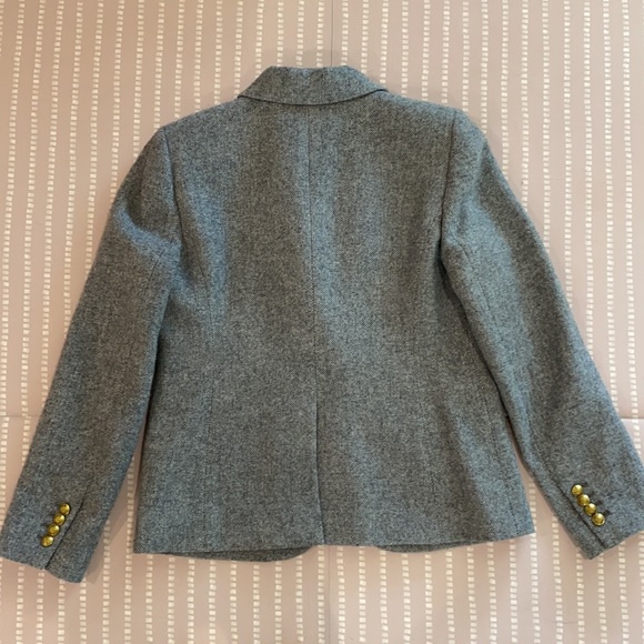 J.Crew sz 10 Wool Campbell blazer VGUC - Picture 9 of 12